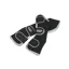 Weatherbeeta Wide Tab Long Travel Boots in Black and Silver